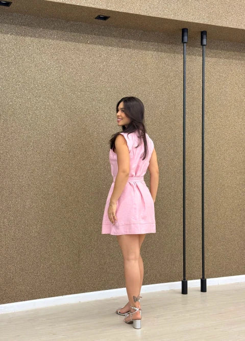 Vestido Sarja Alfaiataria